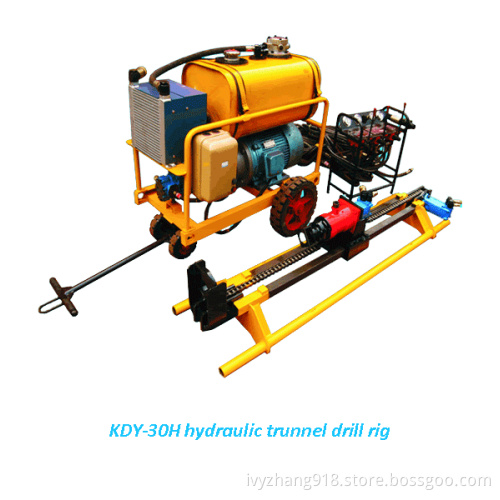 Kdy-30h Three Speeds Trunnel Drilling Rig with Diamond Bit